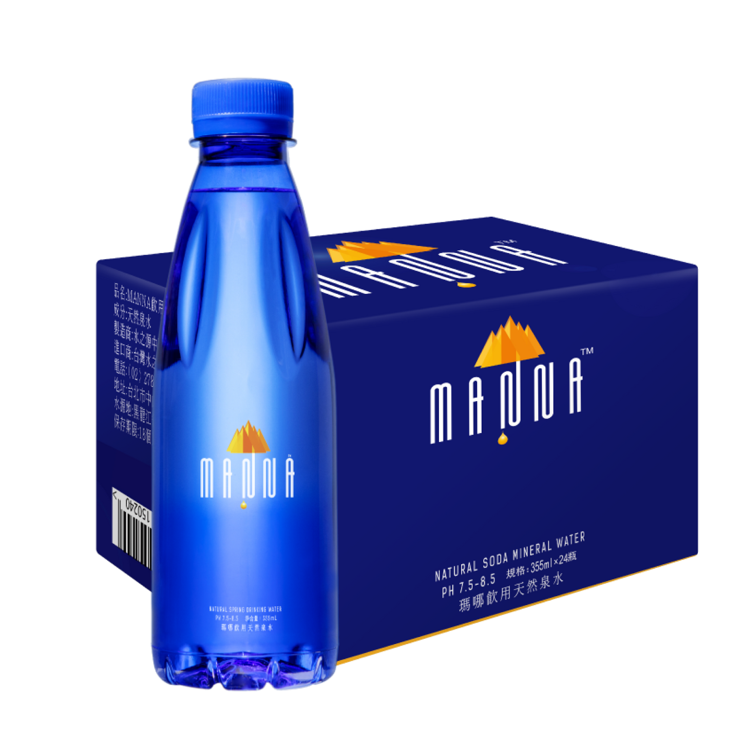 MANNA Water ナチュラルミネラルウォーター 355ml 24本